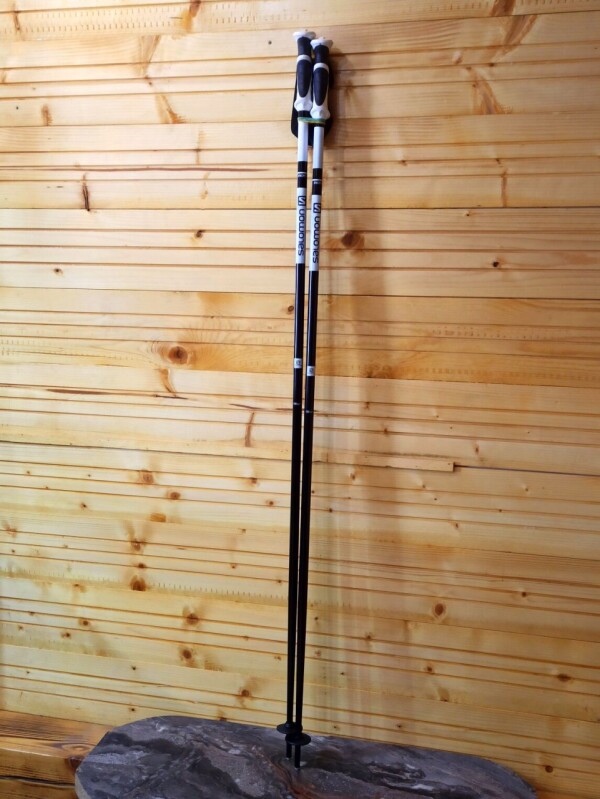 NOVÉ PALICE SALOMON X NORTH BLACK-WHITE 135CM